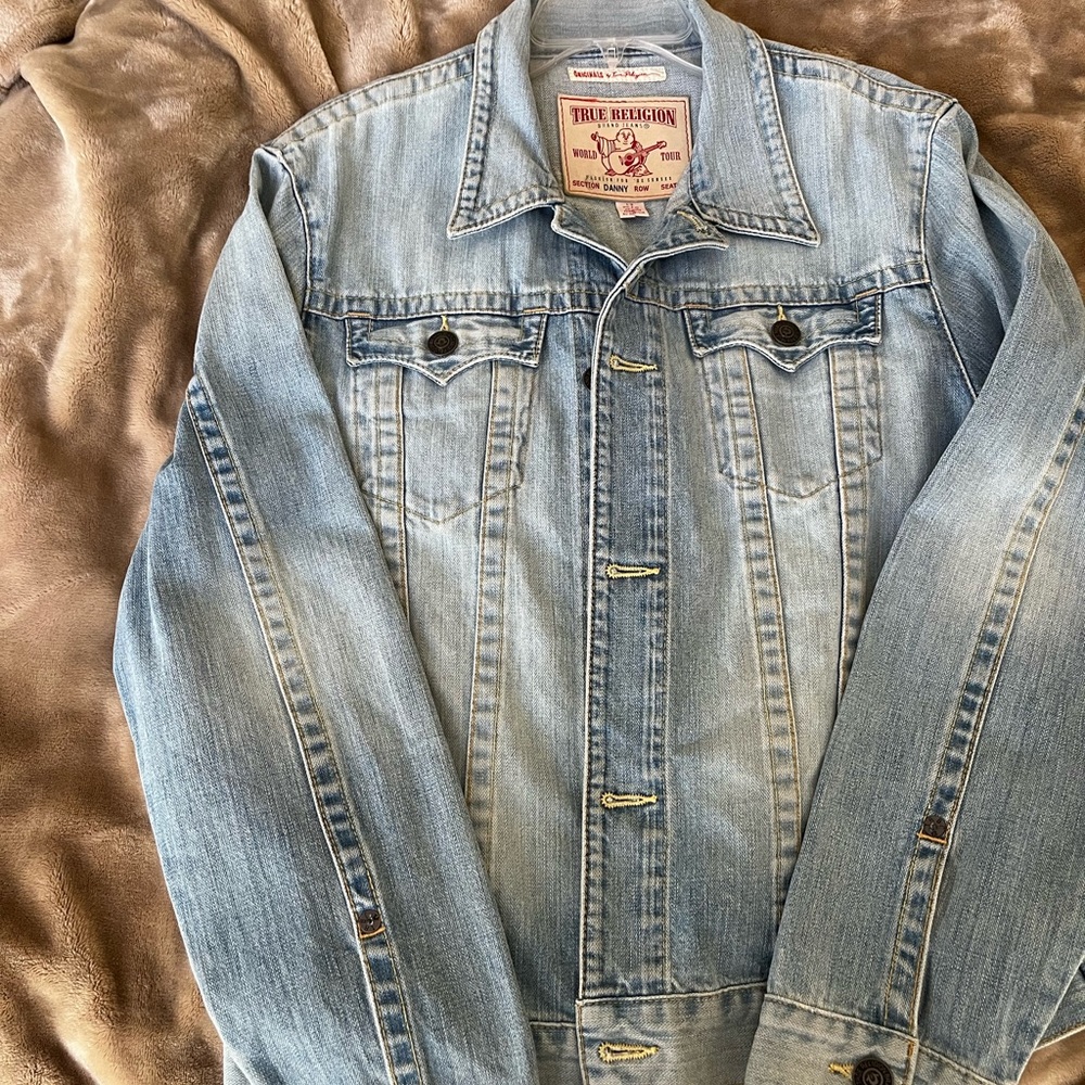 True Religion jean jacket men